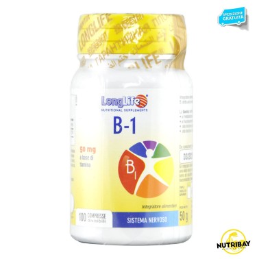 LONG LIFE B-1 50mg 100 compresse VITAMINE