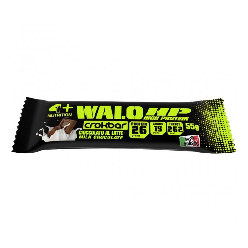 4+ NUTRITION Walo Crokbar High Protein 1 barretta da 55 grammi BARRETTE ENERGETICHE