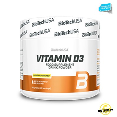 BIOTECH USA VITAMIN D3 150 gr VITAMINE