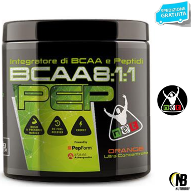 NET INTEGRATORI BCAA PEP 8:1:1 Peptidi di Aminoacidi 210 gr AMINOACIDI BCAA 8.1.1