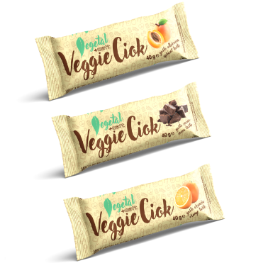 +WATT Veggie Ciok Barretta Proteica da 40 gr Vegana BARRETTE ENERGETICHE