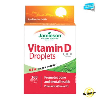 JAMIESON Vitamina D3 gocce 11,4 ML VITAMINE