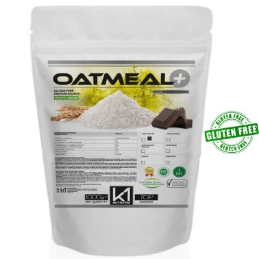 K1 Nutrition Oatmeal + 1 kg Farina d avena Aromatizzata SENZA GLUTINE AVENE - ALIMENTI PROTEICI
