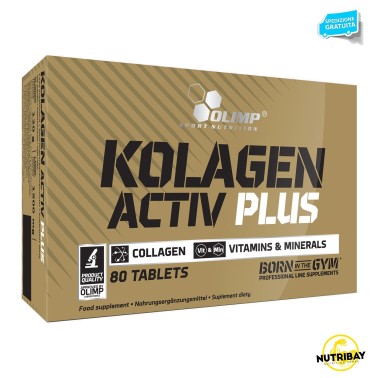 OLIMP Kolagen Activ Plus 80 compresse BENESSERE-SALUTE