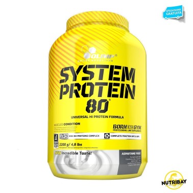 OLIMP System Protein 80 2200 grammi PROTEINE