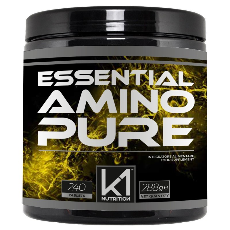K1 Nutrition Essential Amino Pure 240 tabs AMINOACIDI COMPLETI / ESSENZIALI