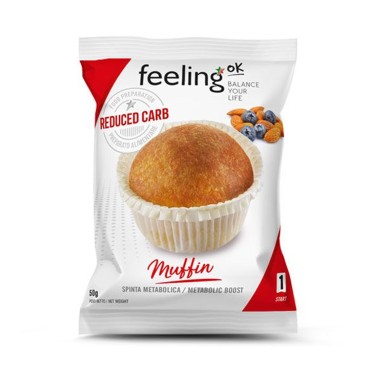Feeling OK - Start1 - 1 Muffin 50 gr in vendita su Nutribay.it