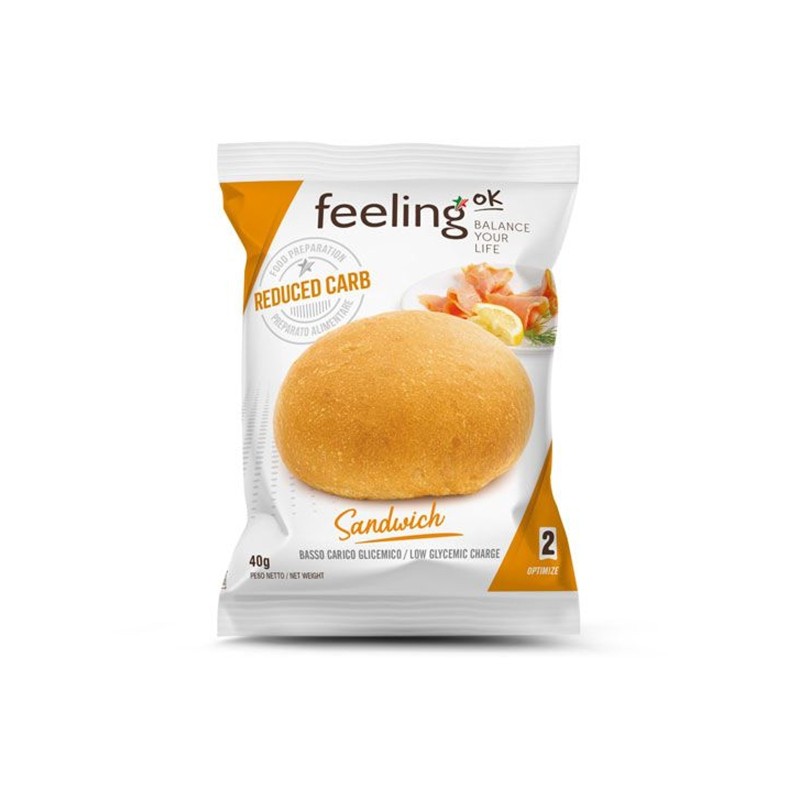 Feeling OK - Optimize 2 - Sandwich 1 x 40 gr AVENE - ALIMENTI PROTEICI