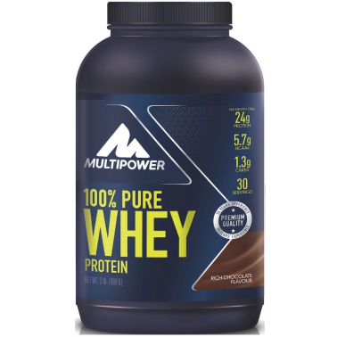 MULTIPOWER 100% Pure Whey Protein 900 gr Proteine Siero del Latte PROTEINE