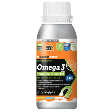 Named Sport Omega 3 Double Plus ++ 110 Perle Certificazione Ifos 5 Stelle OMEGA 3