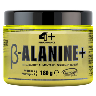 4+ NUTRITION Beta-Alanine+ 180 grammi in vendita su Nutribay.it