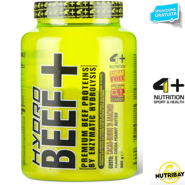 4+ NUTRITION Hydro Beef+ 900 grammi PROTEINE