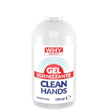 WHY SPORT Gel Igiene Mani pulite 100 ml in vendita su Nutribay.it