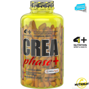 4+ NUTRITION CREA Phase+ 240 compresse CREATINA