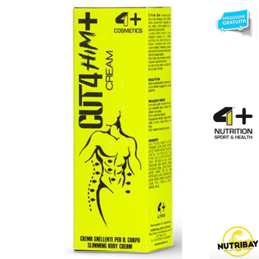 4+ Nutrition Cut 4 Him+ Cream 200 ml crema Modellante Snellente Termogenica CREME