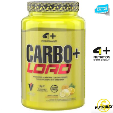 4+ Nutrition Carbo+ Load 1 Kg. Integratore di Vitargo Carboidrati rapidissimi CARBOIDRATI - ENERGETICI