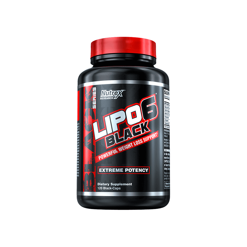 Nutrex Lipo 6 Black 120 caps Super Termogenico BRUCIA GRASSI TERMOGENICI