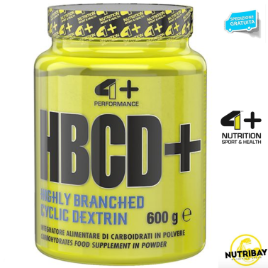 4+ Nutrition Hbcd+ 600 gr 100% Ciclodestrine ( Cluster Dextrin® ) CARBOIDRATI - ENERGETICI