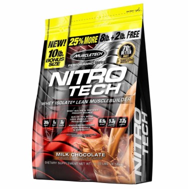 MUSCLETECH Nitro Tech 100% Performance Series 4,5 kg PROTEINE