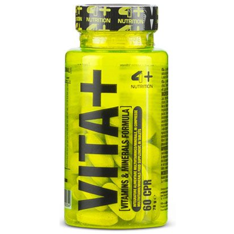 4+ Nutrition Vita+ 60 caps Multivitaminico Minerale Completo VITAMINE