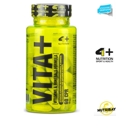 4+ Nutrition Vita+ 60 caps Multivitaminico Minerale Completo VITAMINE