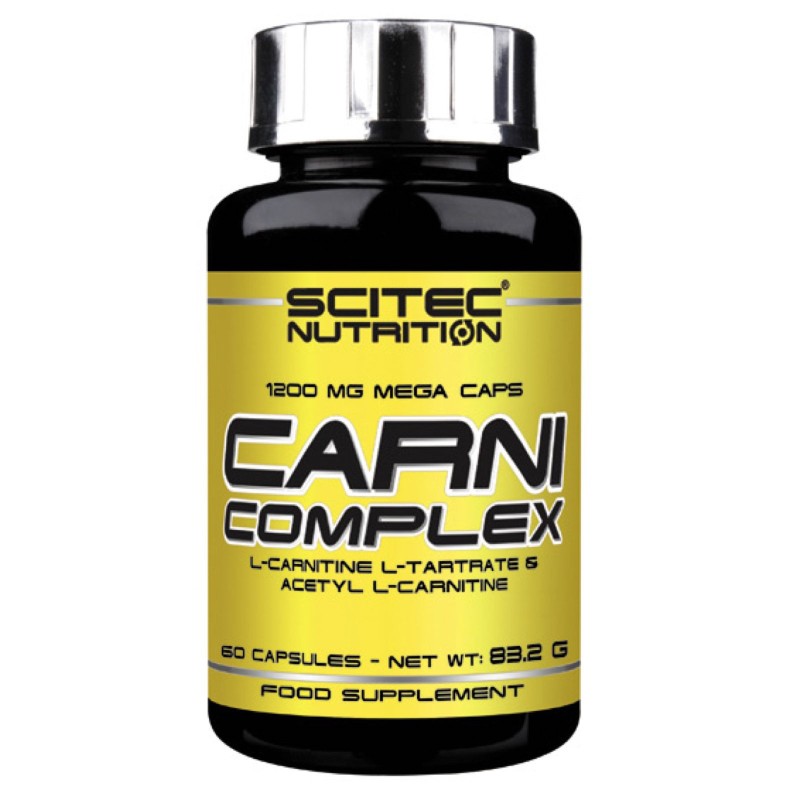 SCITEC NUTRITION Carni Complex 60 mega caps CARNITINA