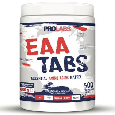 PROLABS EAA Tabs 500 cpr AMINOACIDI COMPLETI / ESSENZIALI