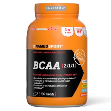 Named Sport BCAA 2:1:1 100 cpr. Aminoacidi Ramificati con Vitamina b6 AMINOACIDI BCAA