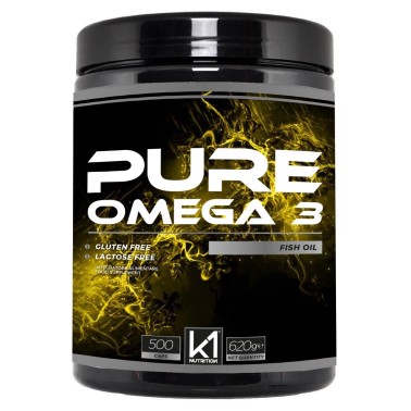 K1 Nutrition PURE OMEGA 3 Fish Oil 500 perle OMEGA 3