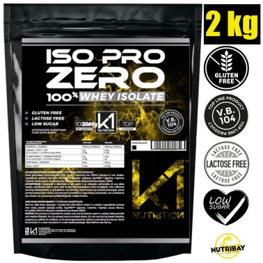 K1 Nutrition ISO PRO ZERO - 2 KG WHEY ISOLATE PROTEINE