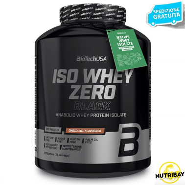 Biotech Iso Whey Zero BLACK 2270 gr PROTEINE