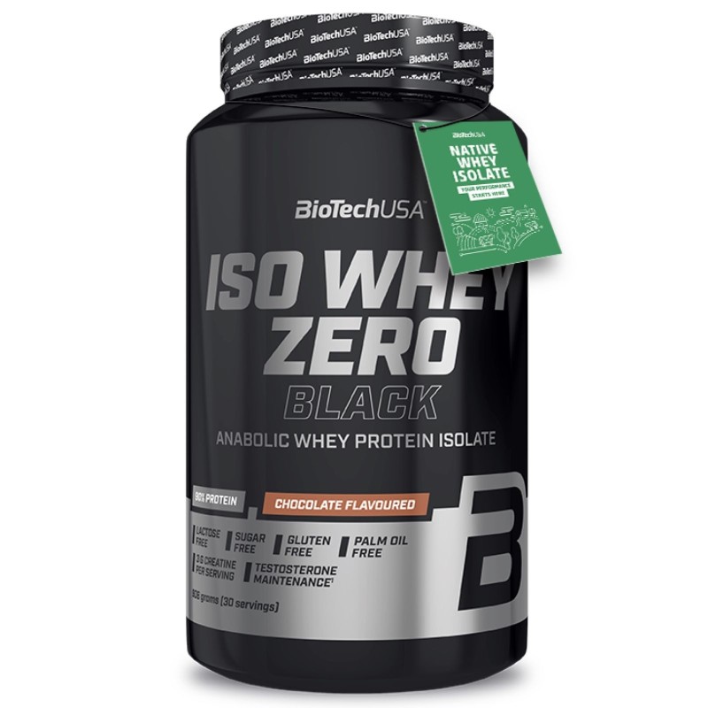 Biotech Iso Whey Zero BLACK 908 gr PROTEINE