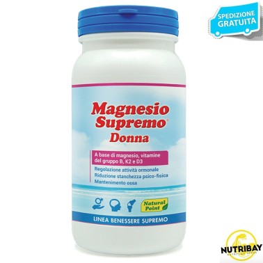 NATURAL POINT MAGNESIO SUPREMO DONNA 150 gr BENESSERE-SALUTE