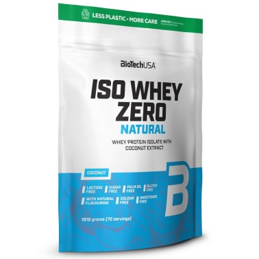 Biotech Iso Whey Zero 1816 gr LACTOSE FREE NATURAL PROTEINE