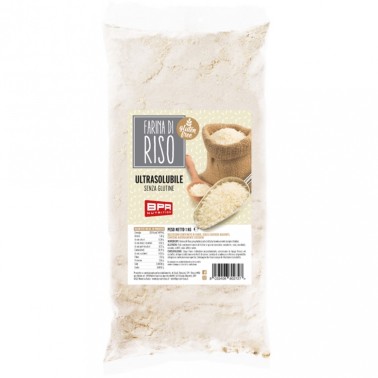 BPR NUTRITION FARINA DI RISO Pregelatinizzata - 1 kg AVENE - ALIMENTI PROTEICI