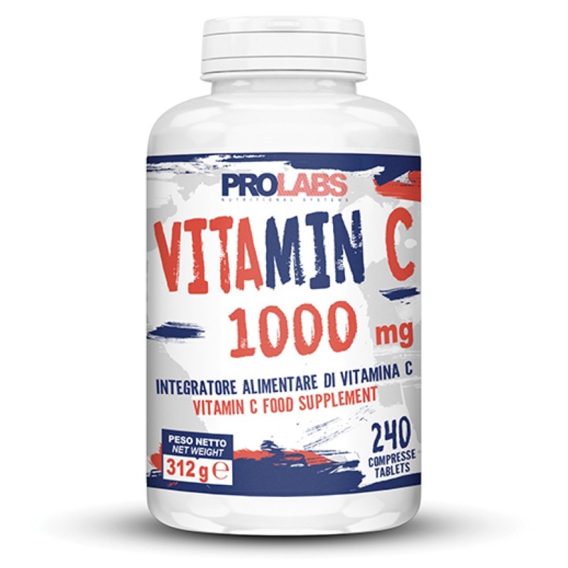 PROLABS Vitamin C 1000 mg 240 cpr da 1 gr VITAMINE