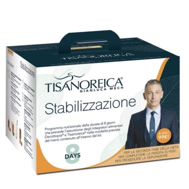 Tisanoreica KIT STABILIZZAZIONE Programma 8 giorni Gianluca Mech TISANOREICA