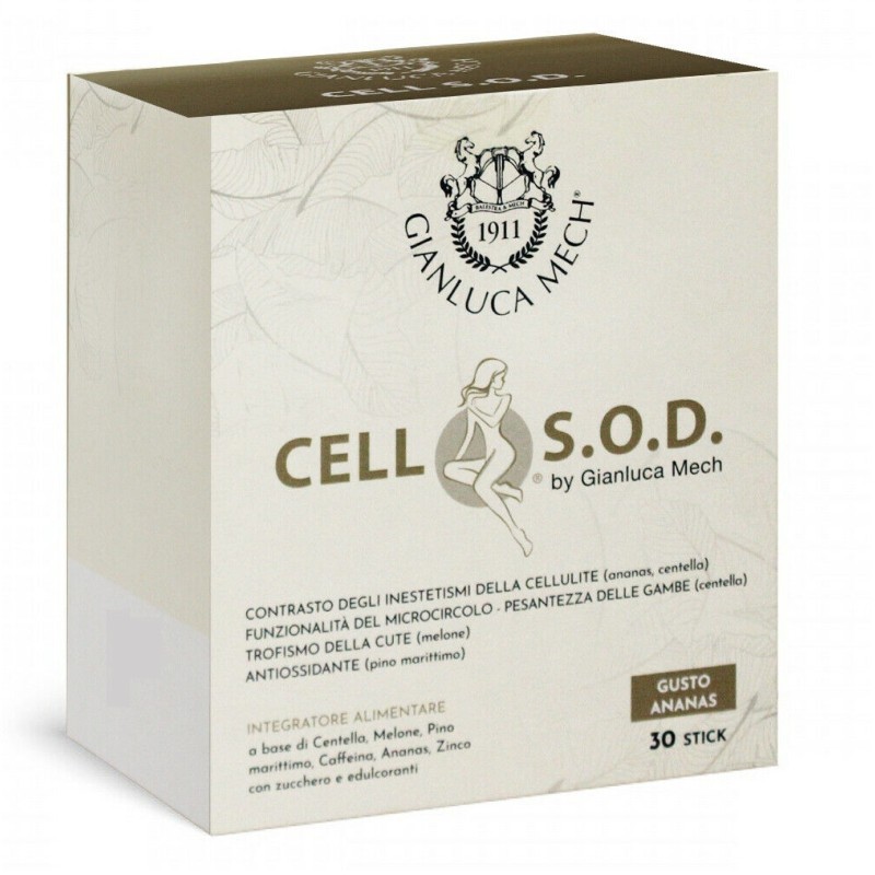 TISANOREICA CELL S.O.D. 30 STICK DRENANTI DIURETICI