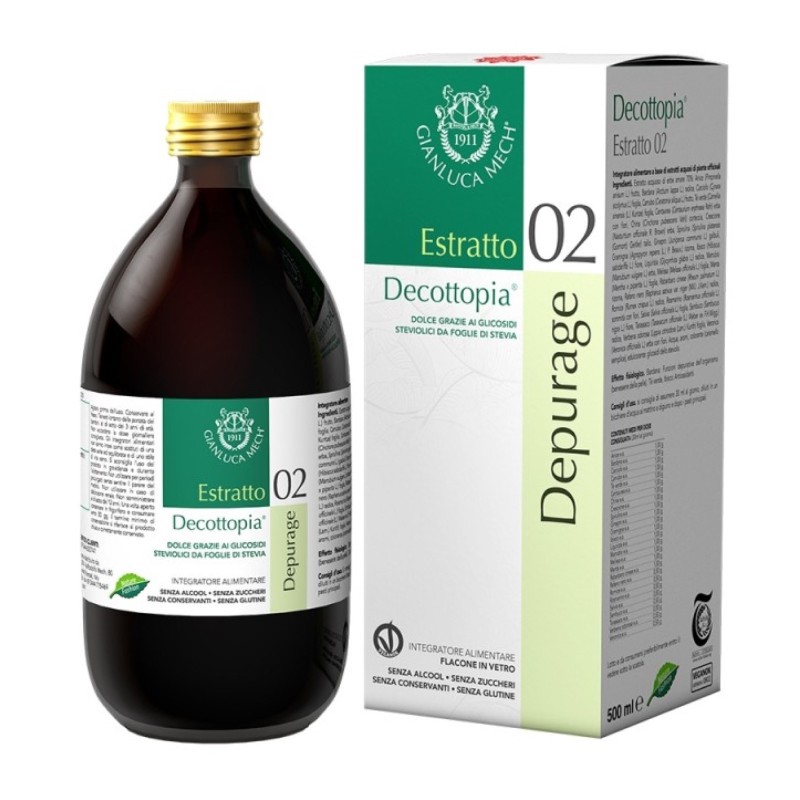 TISANOREICA ESTRATTO 02 DEPURAGE 500 ML DRENANTI DIURETICI