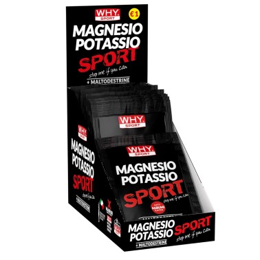 WHY SPORT MAGNESIO POTASSIO SPORT MONODOSE 20 GR SALI MINERALI