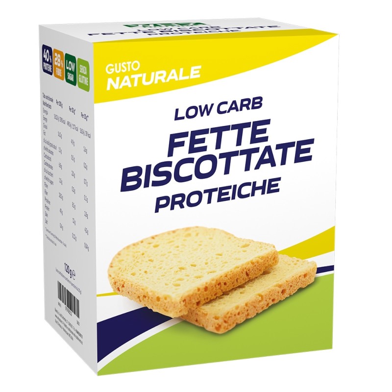 WHY NATURE FETTE BISCOTTATE PROTEICHE LOW CARB 120 gr AVENE - ALIMENTI PROTEICI