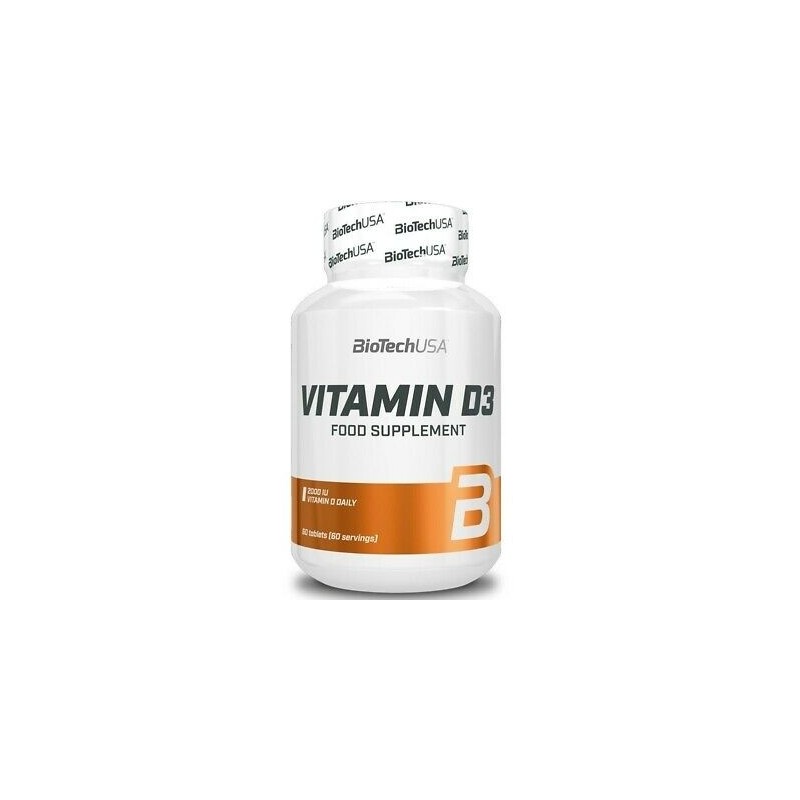 Biotech USA Vitamin D3 60 cpr VITAMINE