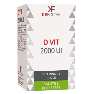 KEFORMA D VIT 2000 UI Vitamina D3 in gocce in vendita su Nutribay.it