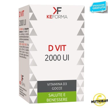 KEFORMA D VIT 2000 UI Vitamina D3 in gocce VITAMINE