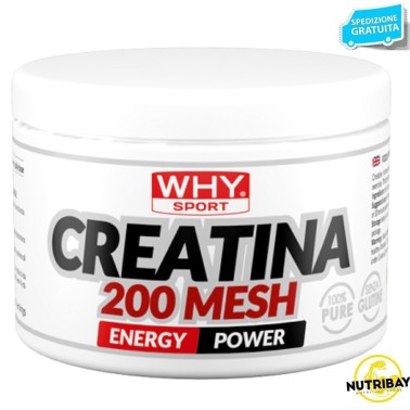 WHY SPORT CREATINA 200 MESH 200 gr CREATINA