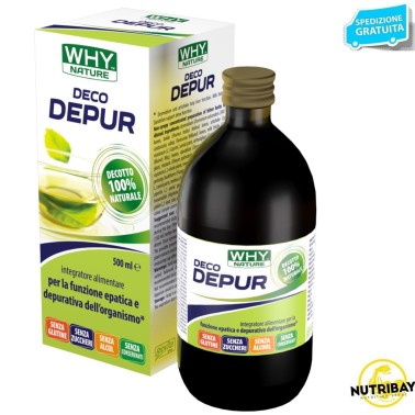 WHY NATURE DECO DEPUR DEPURATIVO 500 ml DRENANTI DIURETICI