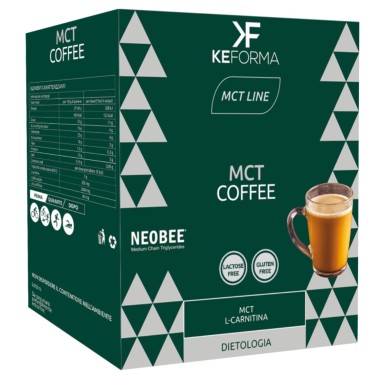 KEFORMA MCT COFFEE 14 bustine da 18,7 gr CAFFEINA