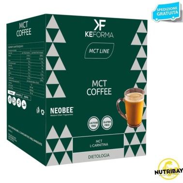 KEFORMA MCT COFFEE 14 bustine da 18,7 gr CAFFEINA