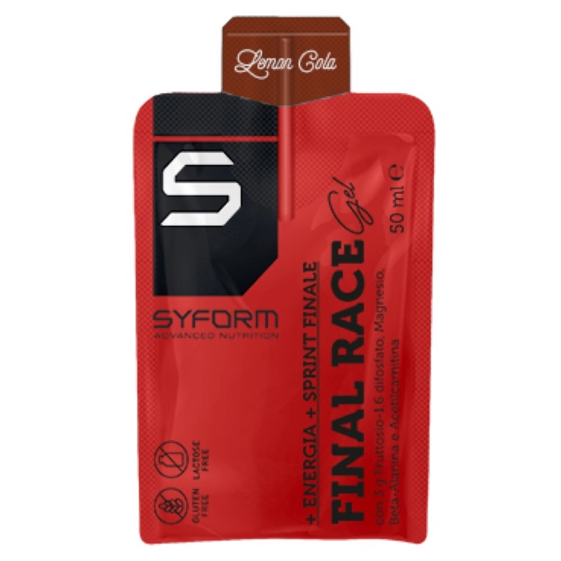 SYFORN ADVANCED NUTRITION FINAL RACE GEL 50 ml CARBOIDRATI - ENERGETICI