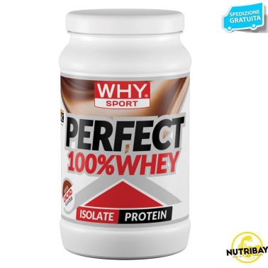 WHY SPORT 100% PERFECT WHEY 450 g PROTEINE SIERO DEL LATTE ISOLATE PROTEINE